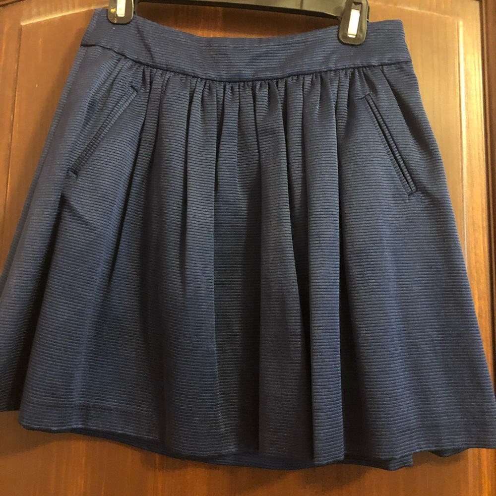 Banana Republic navy skirt